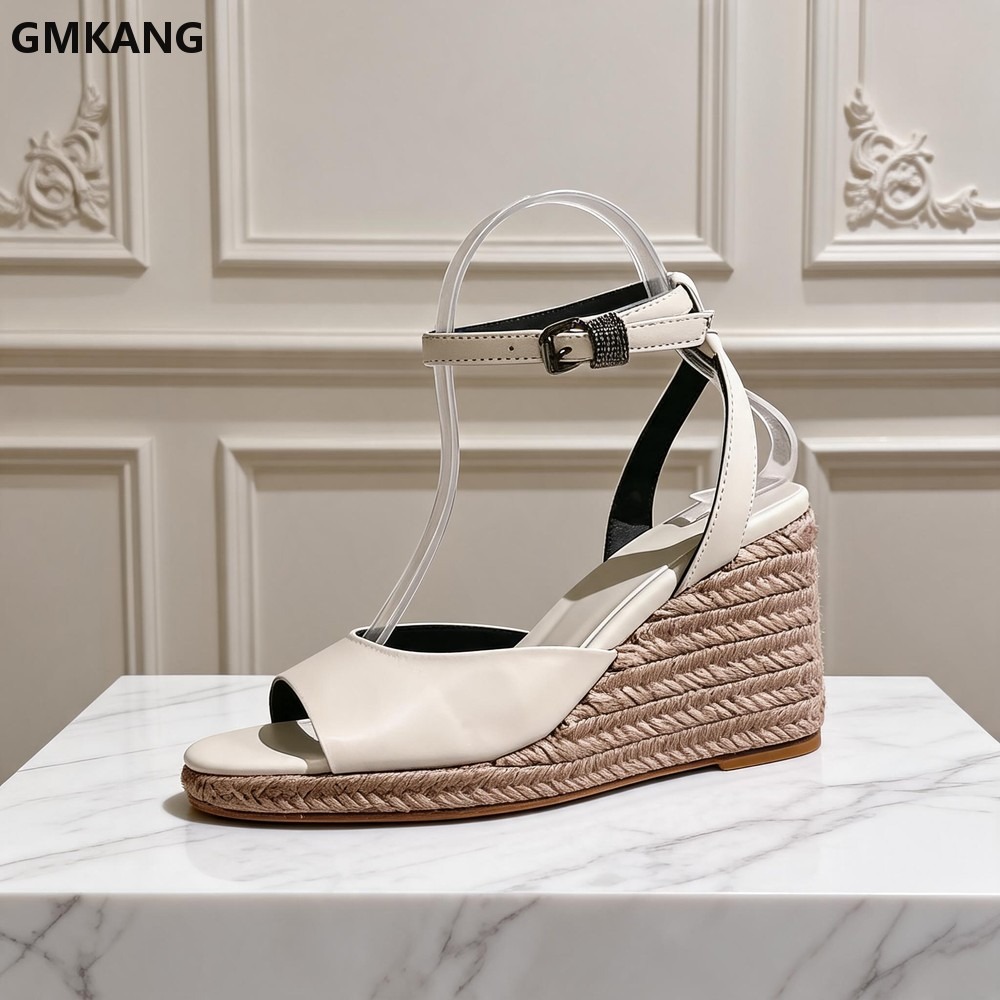Summer Wedge Heels Sandals Wom - огляд і ціна Espadrille Wedge Shoes