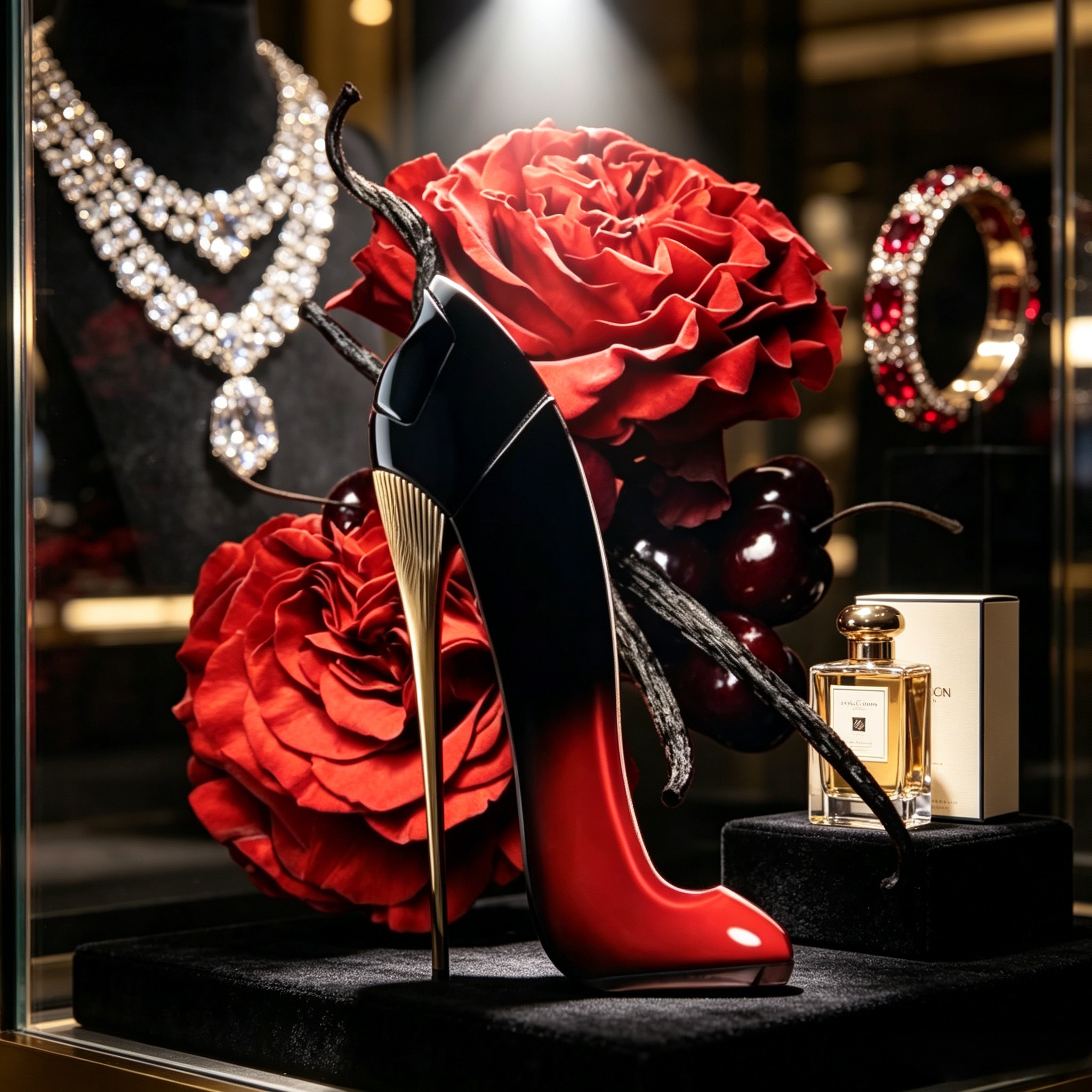 Gradient Red Black High Heel W - огляд і ціна Women Shoes Heels