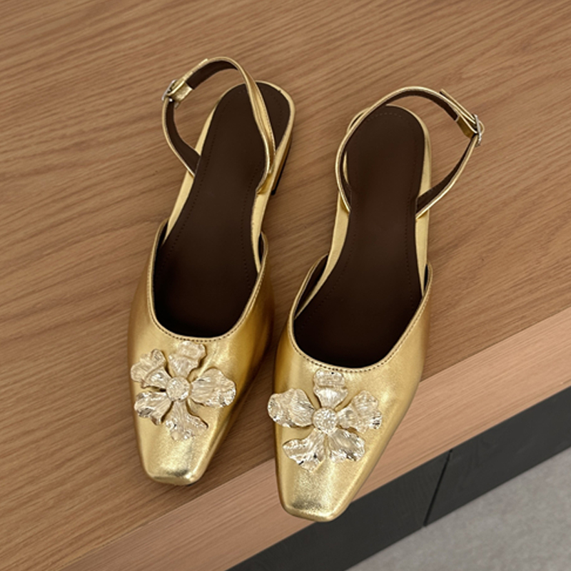 Aneikeh Golden Fashion Flower  - огляд і ціна Women Shoes Sandals