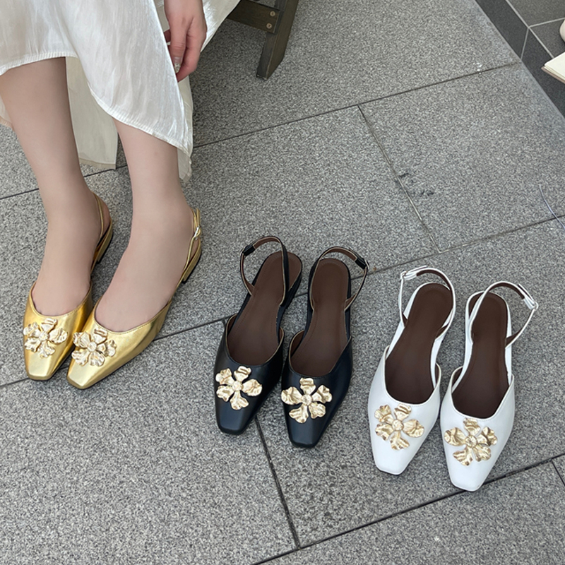Aneikeh Golden Fashion Flower  - огляд і ціна Women Shoes Sandals