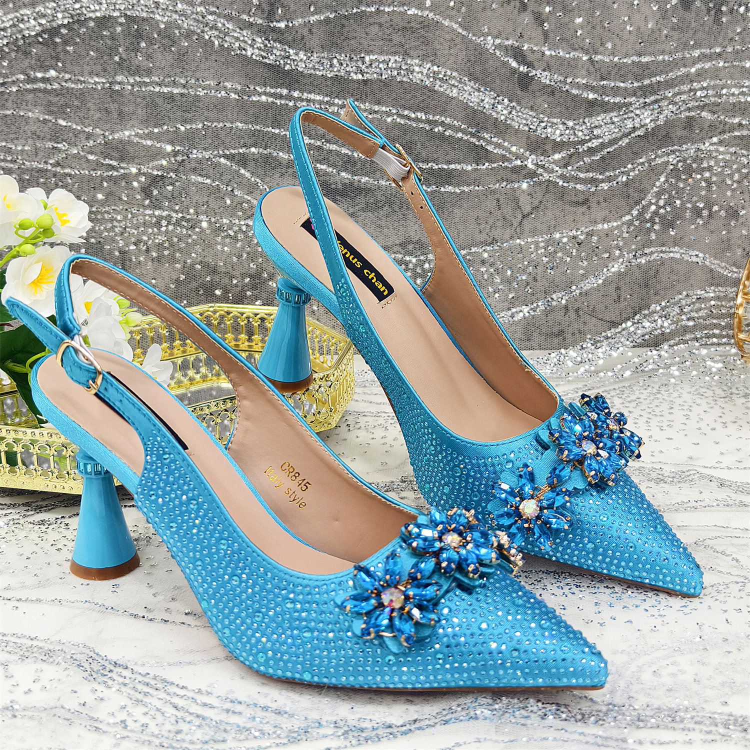 2025 Pointed Toe High Heels Sh - огляд і ціна Women'S Shoes Navy Blue
