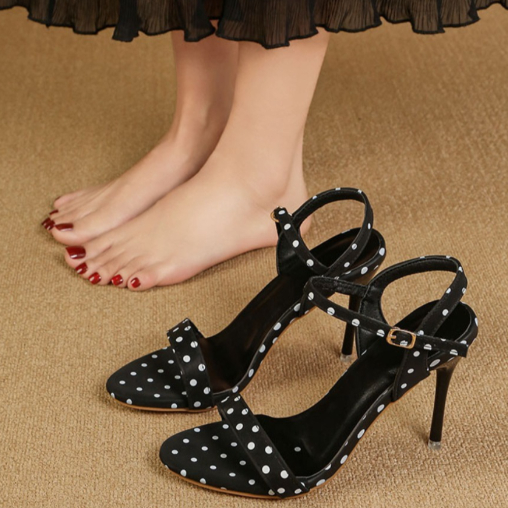 Polka Dot Women's Sandals Smal - огляд і ціна Women Shoes Mk