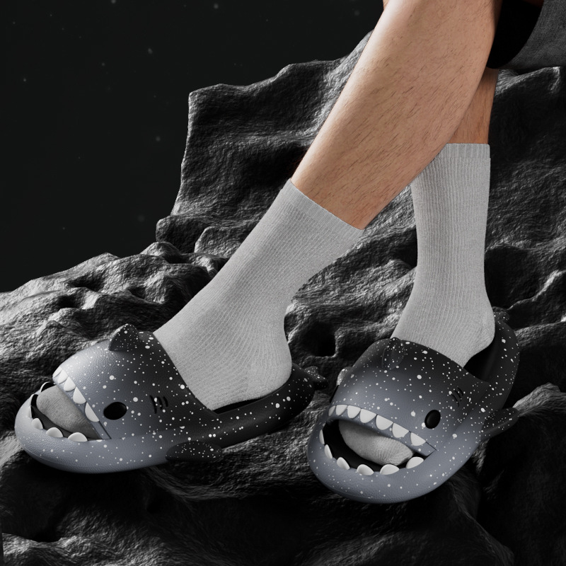 Cute Cartoon Shark Slippers Fo - огляд і ціна Women Shoes Sandals
