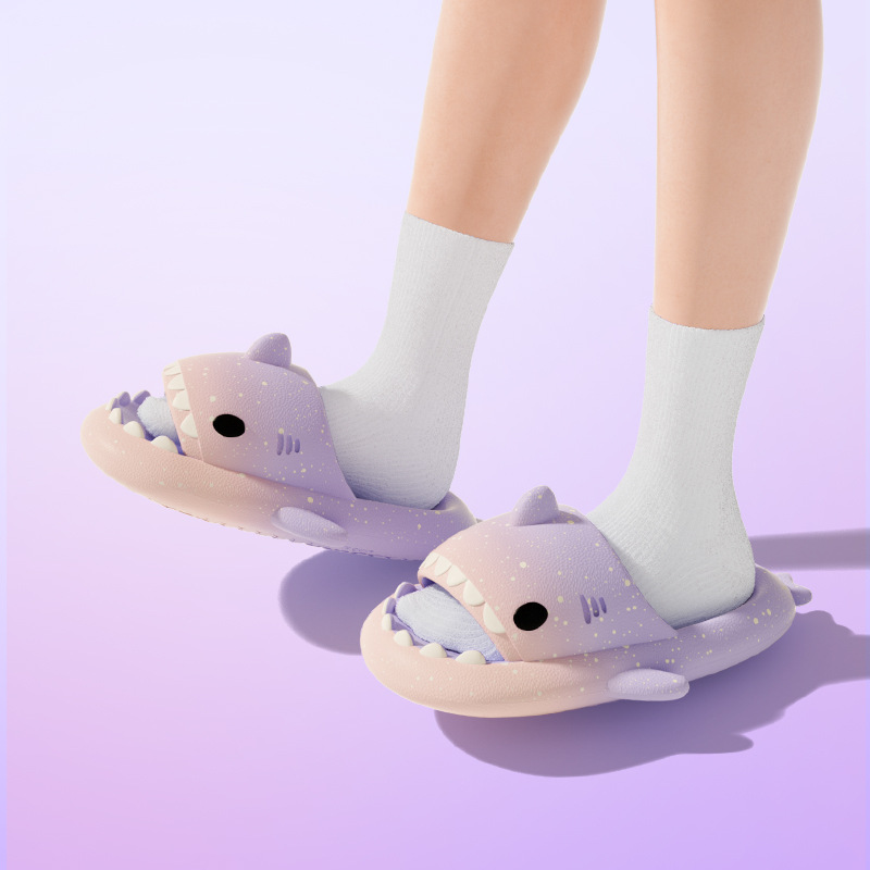 Cute Cartoon Shark Slippers Fo - огляд і ціна Women Shoes Sandals