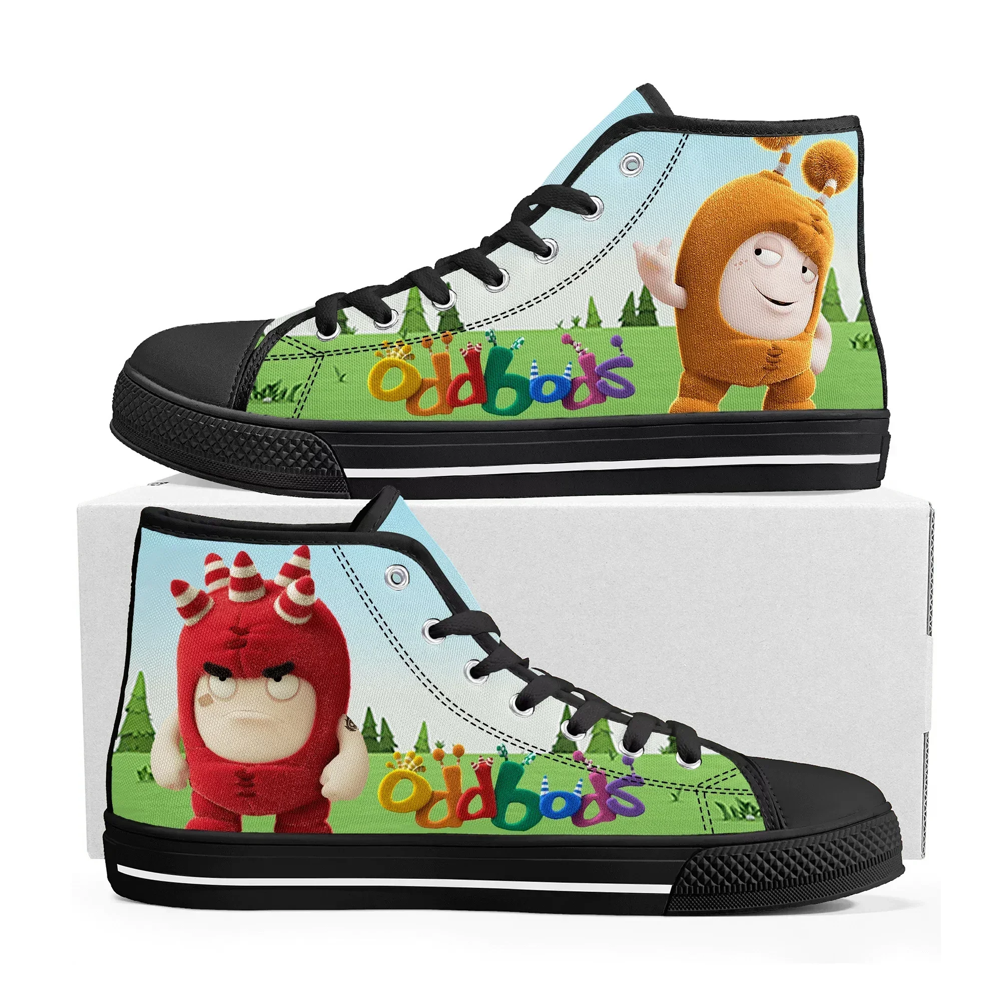 Oddbods High Top Sneakers Mens - огляд і ціна Women Shoes Singapore