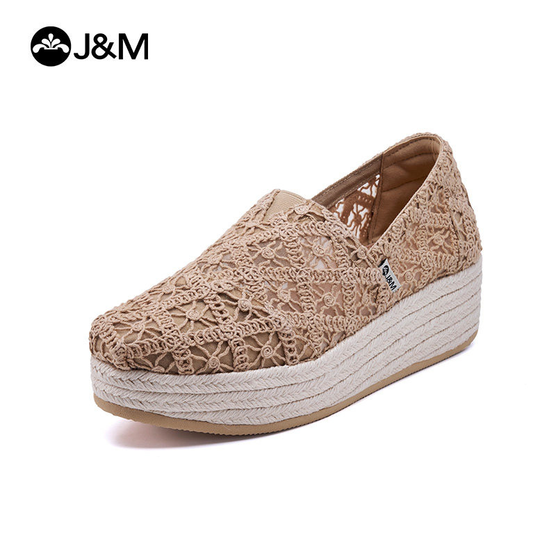 2026 J&M Women Wedges Fashion  - огляд і ціна Espadrille Wedge Shoes