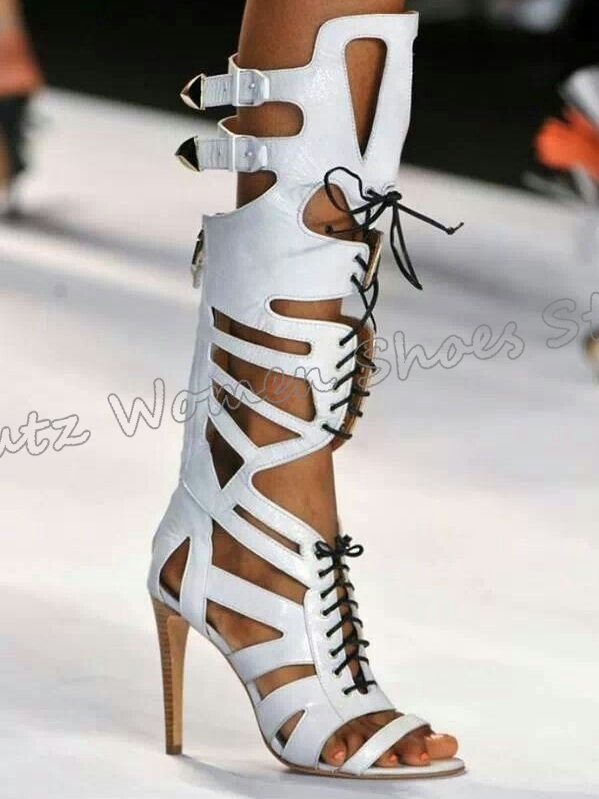 Sneaker Boot Knee High Lace-Up - огляд і ціна Women Shoes Sneakers