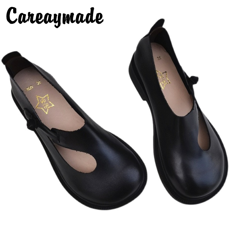 Careaymade-Genuine leather big - огляд і ціна Women Shoes Heels