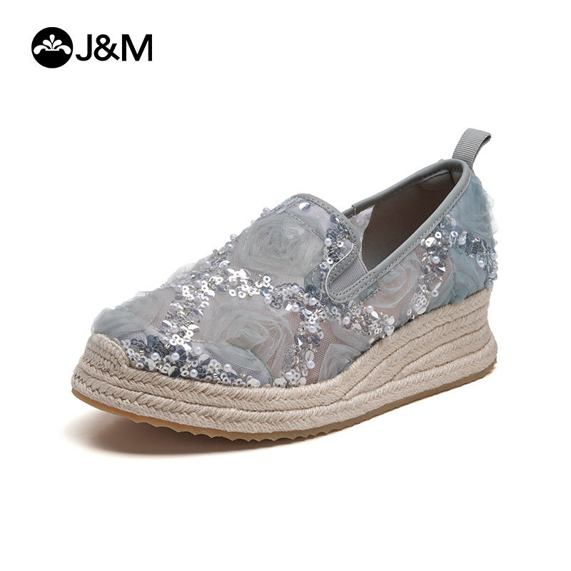2026 J&M Women Wedges Fashion  - огляд і ціна Espadrille Wedge Shoes
