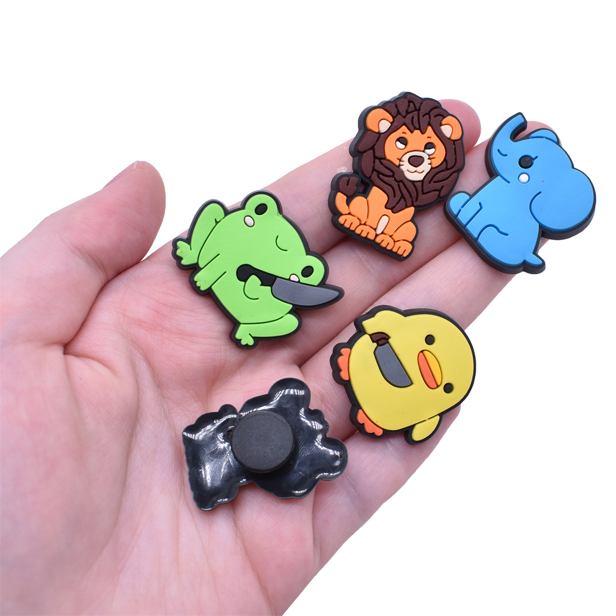 New 1Pcs  Cartnoon Animals Sho - огляд і ціна Croc Style Clog
