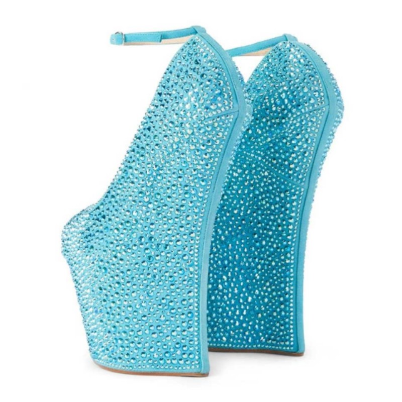 DIZHUANG Sexy women's high hee - огляд і ціна Women'S Shoes Navy Blue