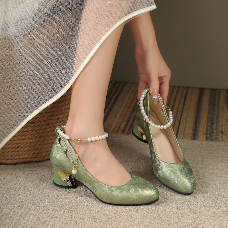 2025 New Bow Pearl Mary Jane P - огляд і ціна Women Shoes Mk