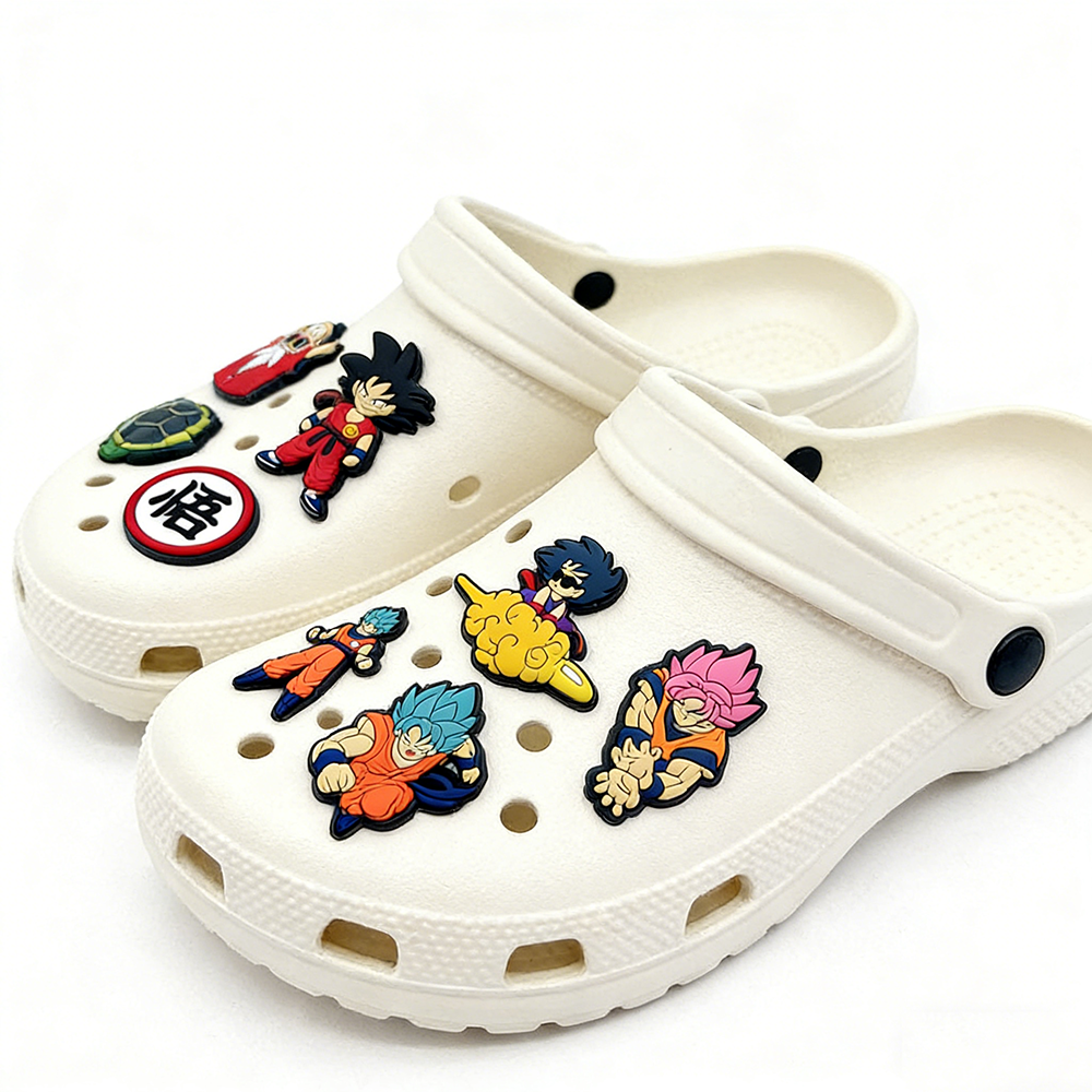 22pcs Dragon Ball Series Shoe  - огляд і ціна Croc Style Clog