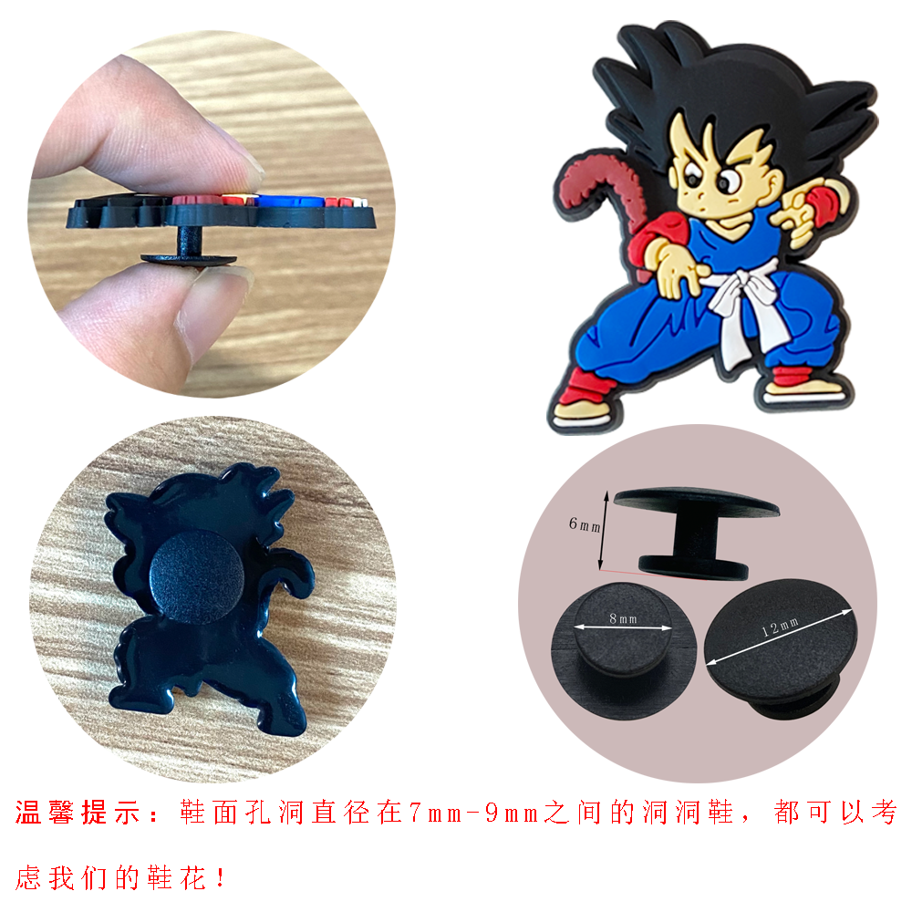 22pcs Dragon Ball Series Shoe  - огляд і ціна Croc Style Clog