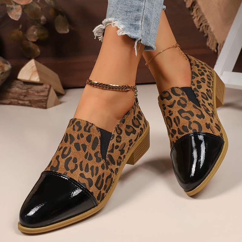 Leopard Printed Women's Low He - огляд і ціна Women Shoes Heels