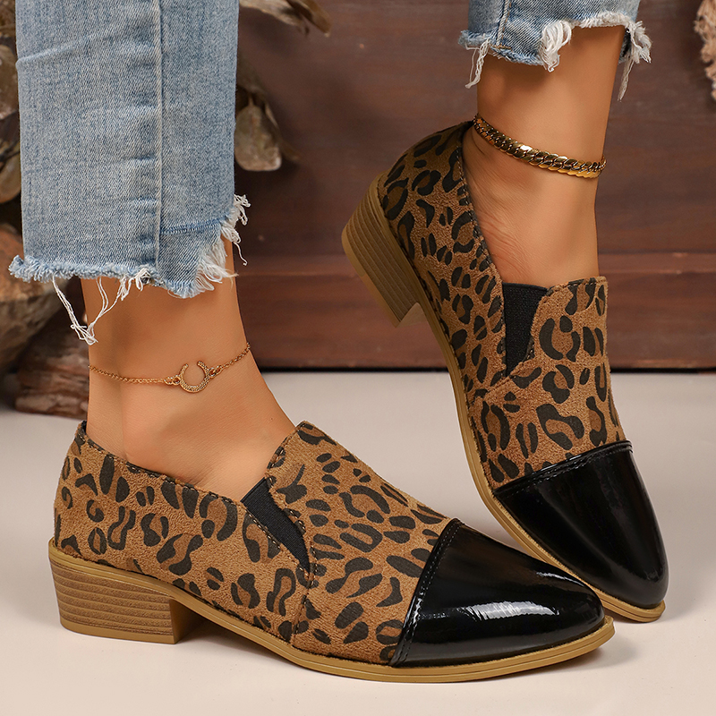 Leopard Printed Women's Low He - огляд і ціна Women Shoes Heels